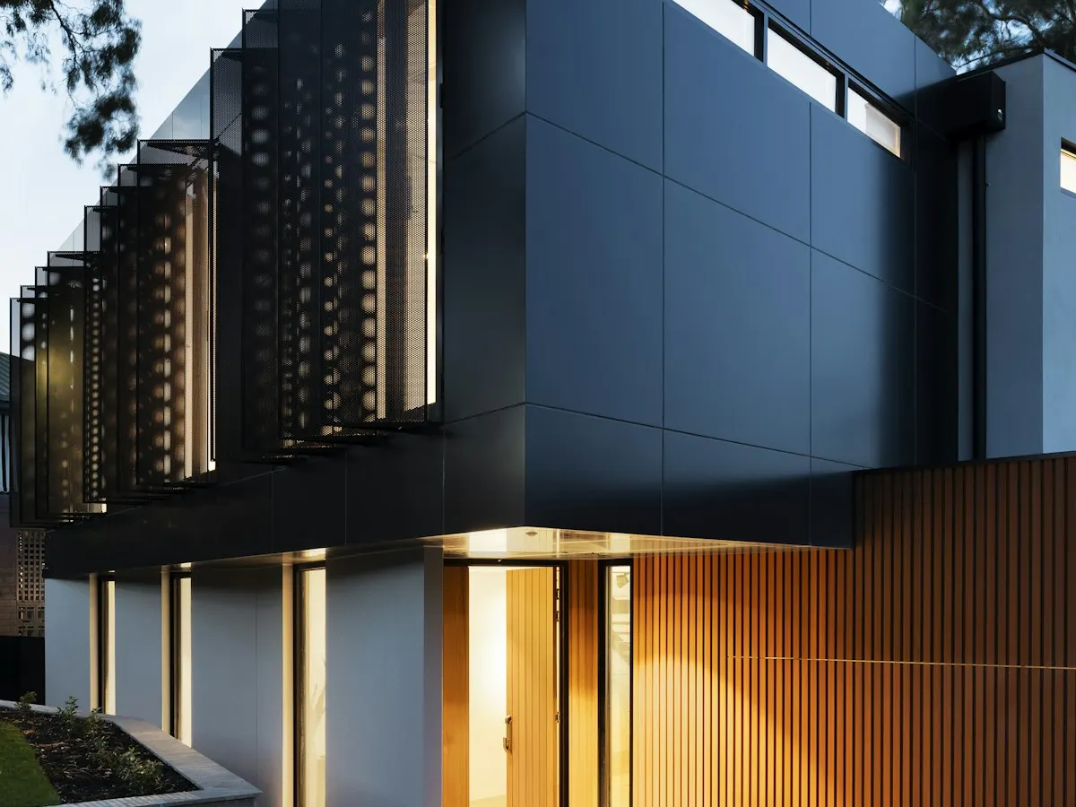 Apartment aluminium windows — illustrative